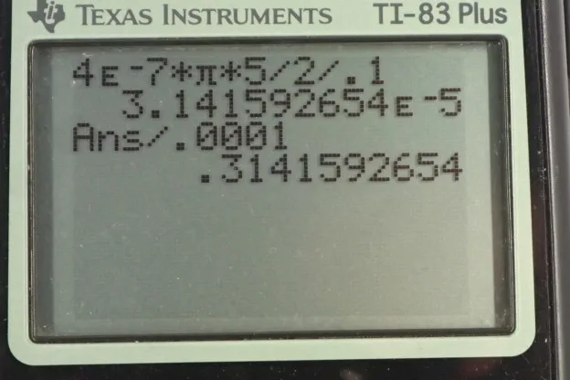 Calculator screenshot