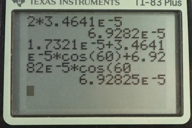 Calculator screenshot