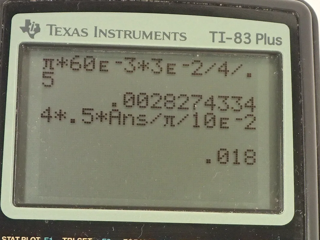 Calculator screenshot
