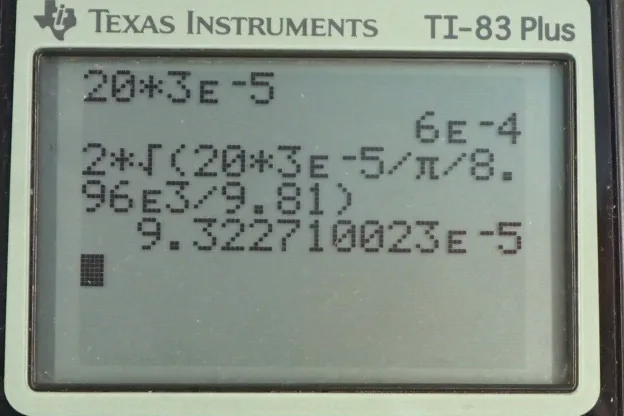 Calculator screenshot