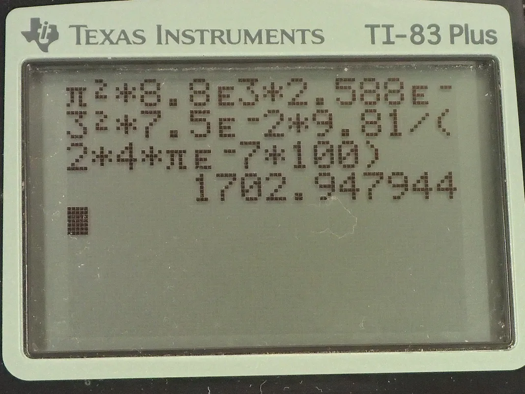 Calculator screenshot