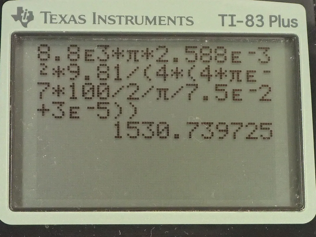 Calculator screenshot