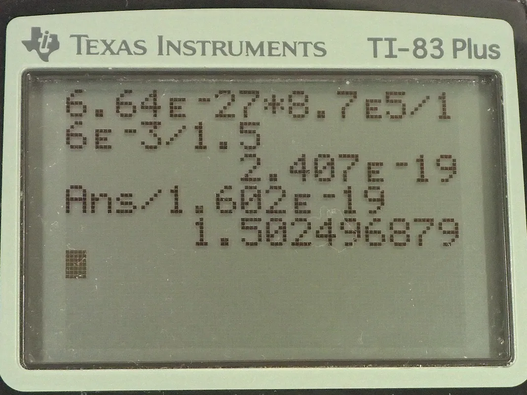 Calculator screenshot