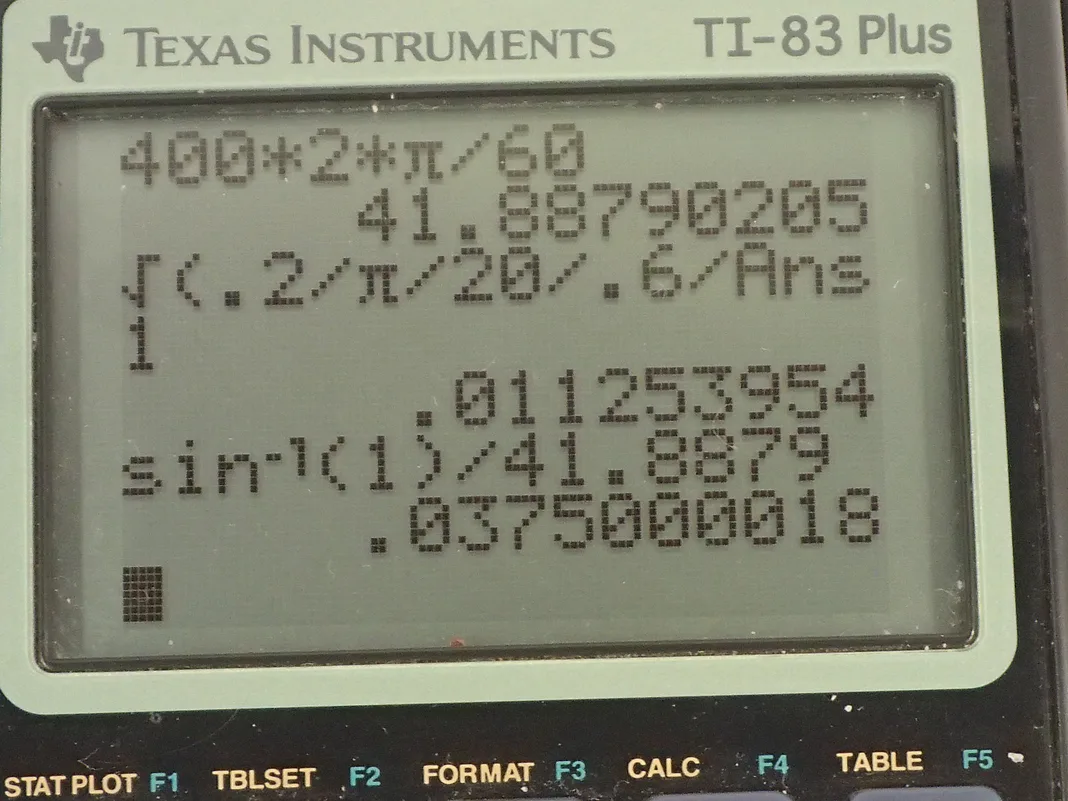 Calculator screenshot