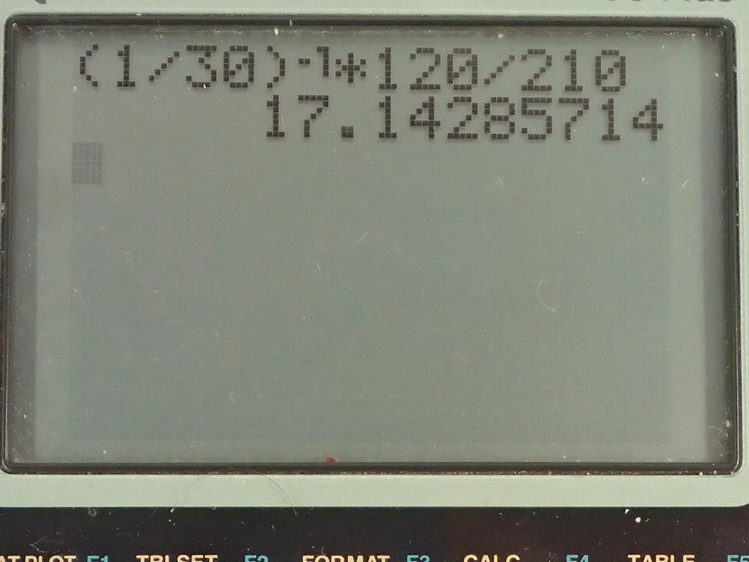 Calculator screenshot