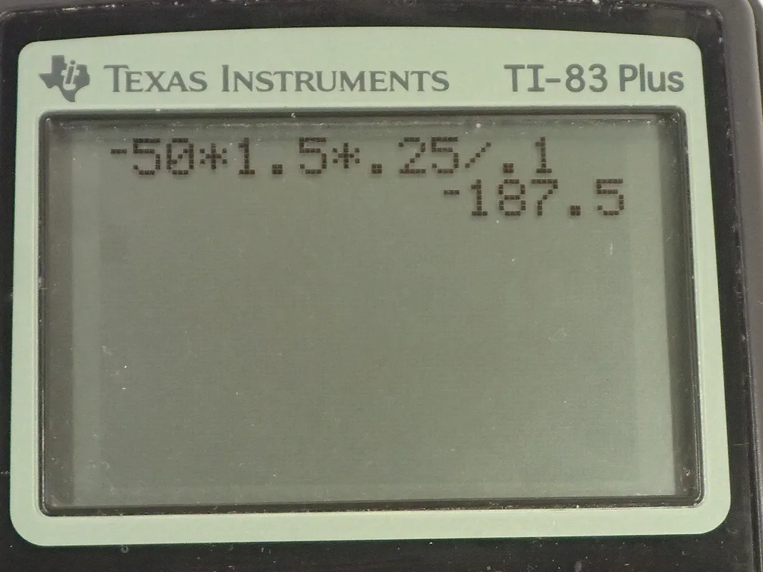 Calculator screenshot