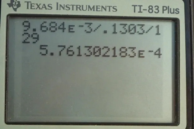 Calculator screenshot