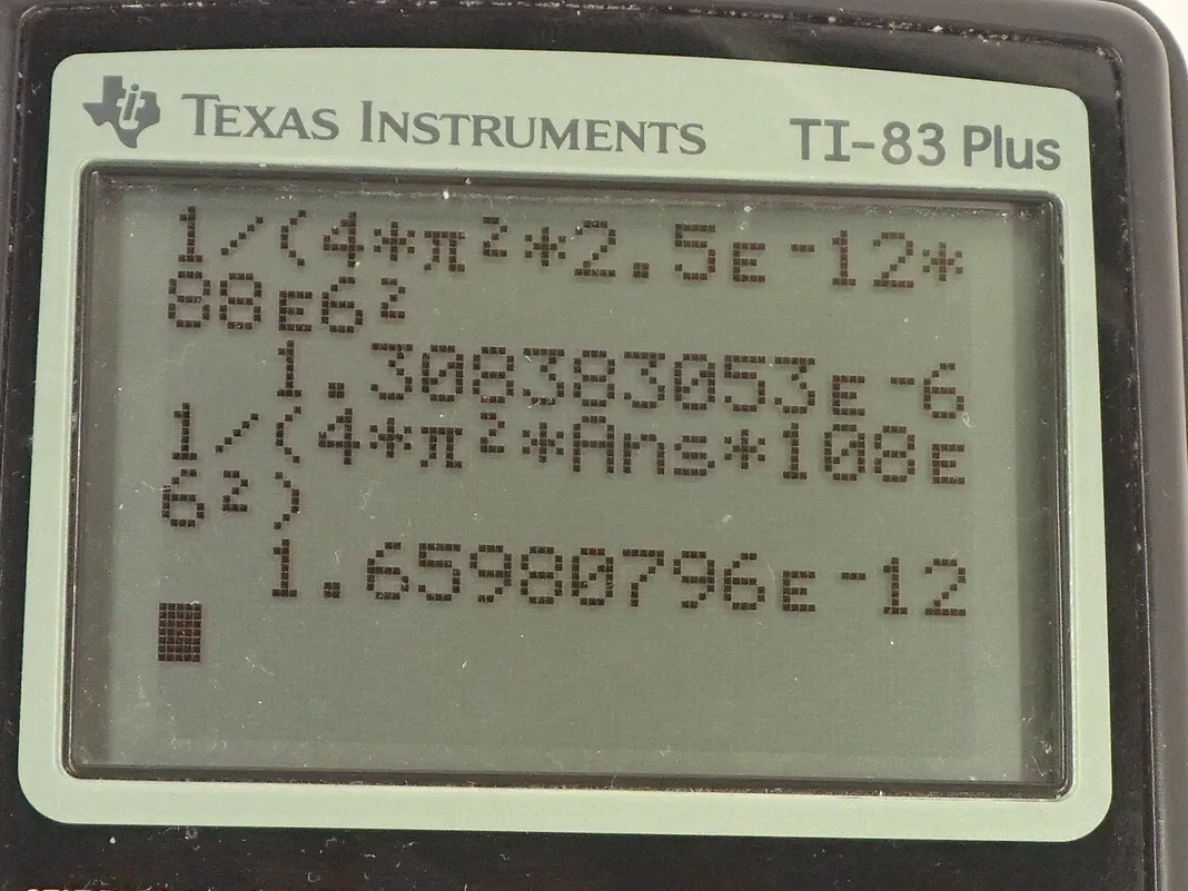 Calculator screenshot