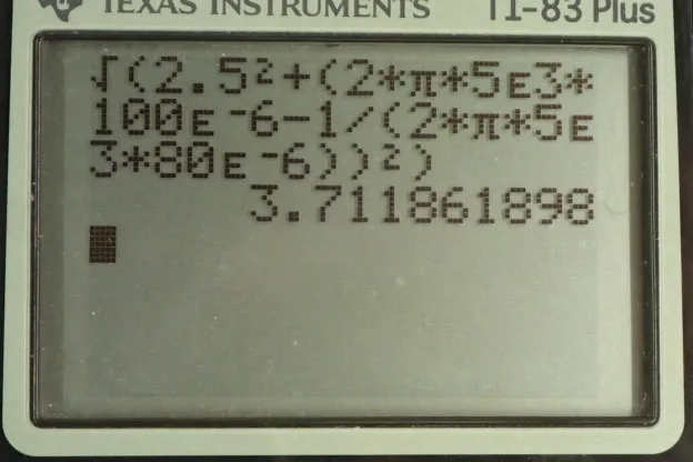 Calculator screenshot