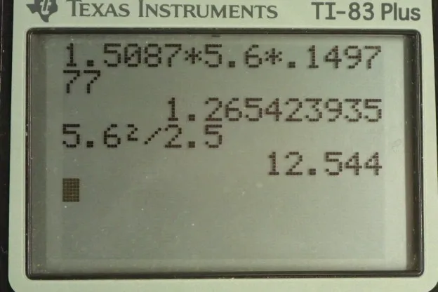 Calculator screenshot