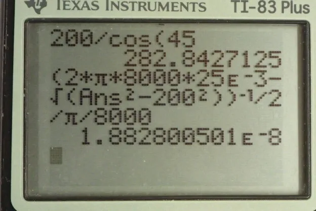 Calculator screenshot