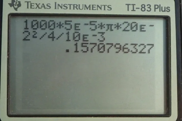 Calculator screenshot