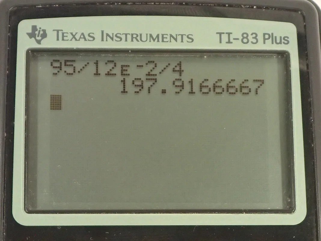 Calculator screenshot