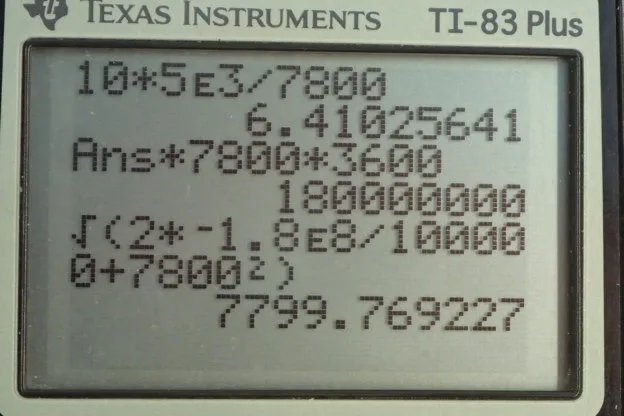Calculator screenshot