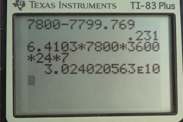 Calculator screenshot