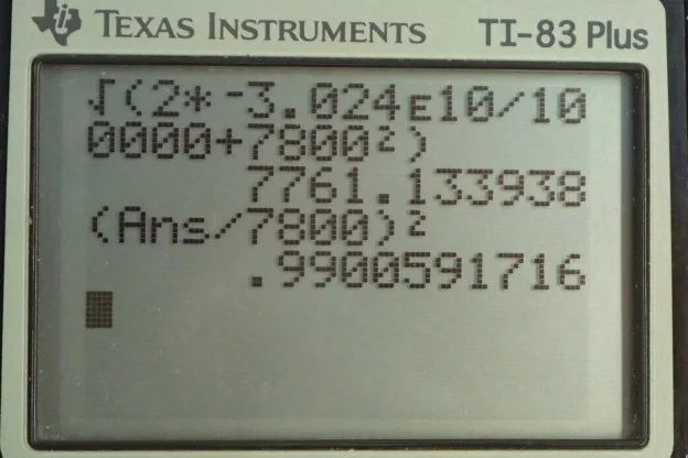 Calculator screenshot