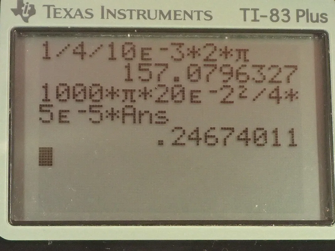 Calculator screenshot