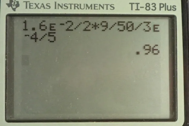 Calculator screenshot
