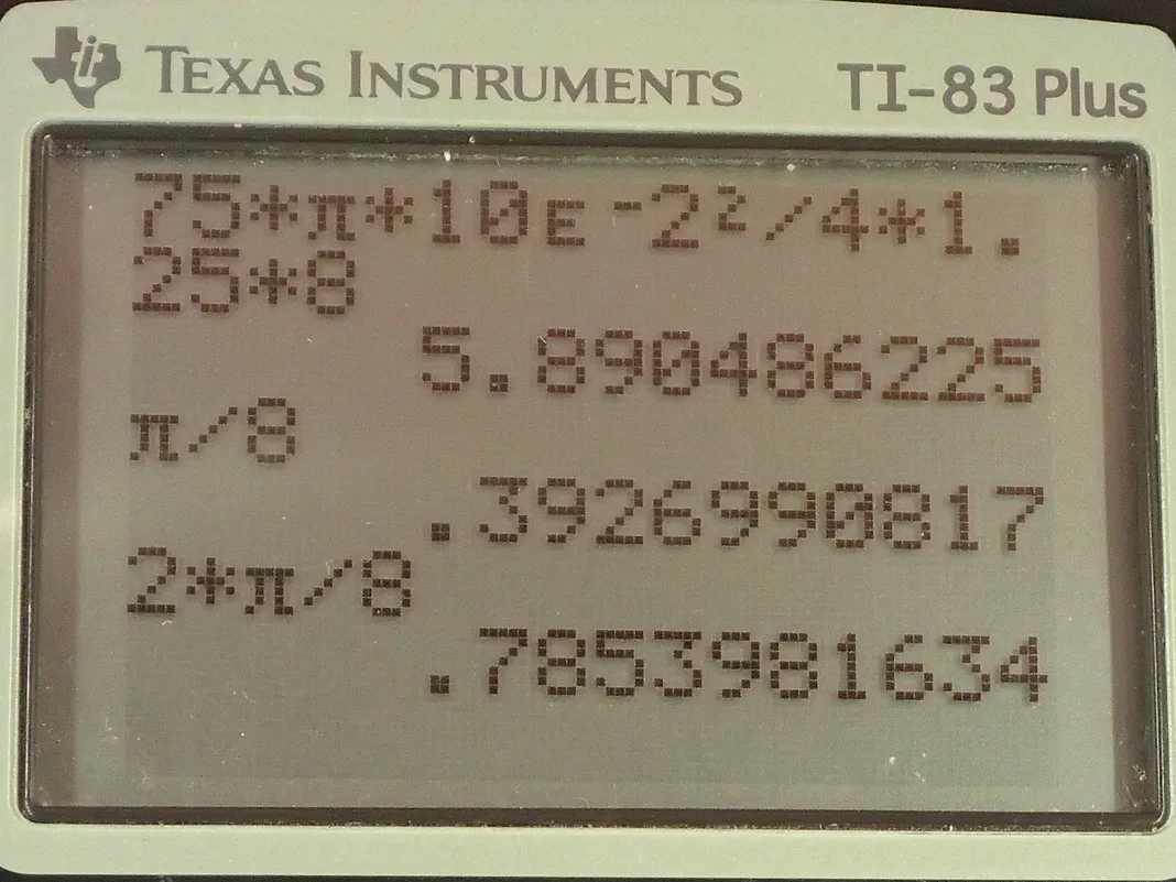 Calculator screenshot