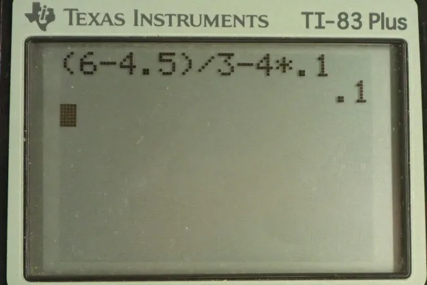 Calculator screenshot