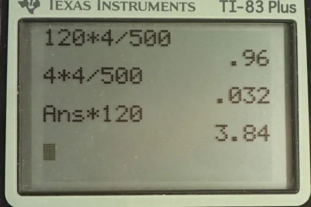 Calculator screenshot
