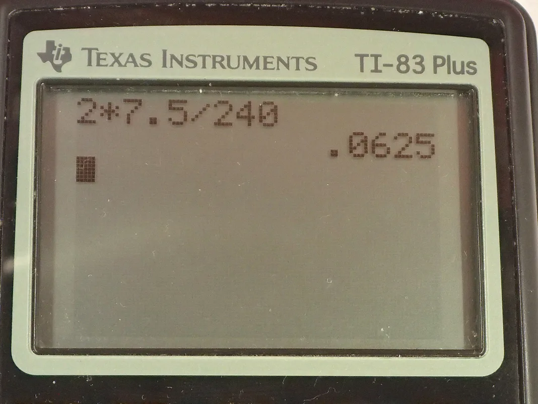 Calculator screenshot
