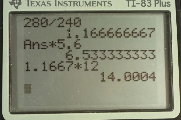 Calculator screenshot