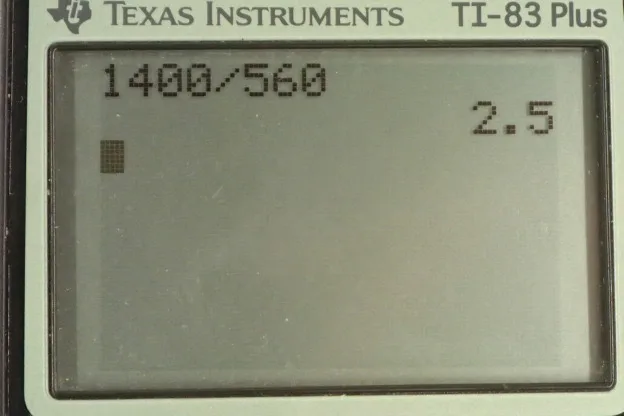 Calculator screenshot