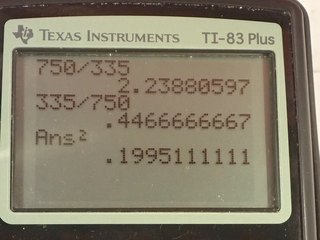 Calculator screenshot