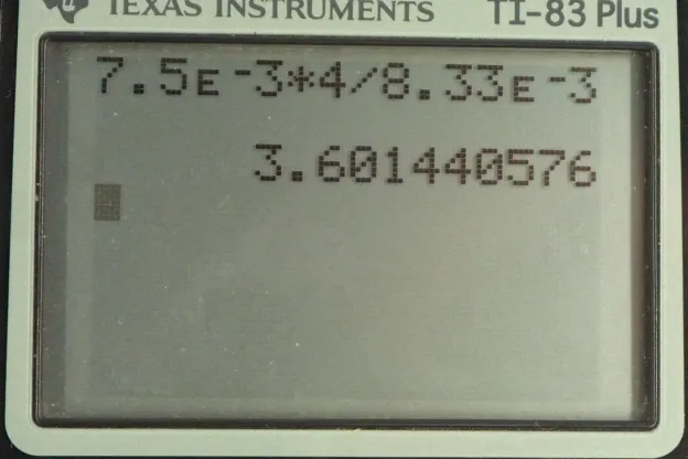 Calculator screenshot