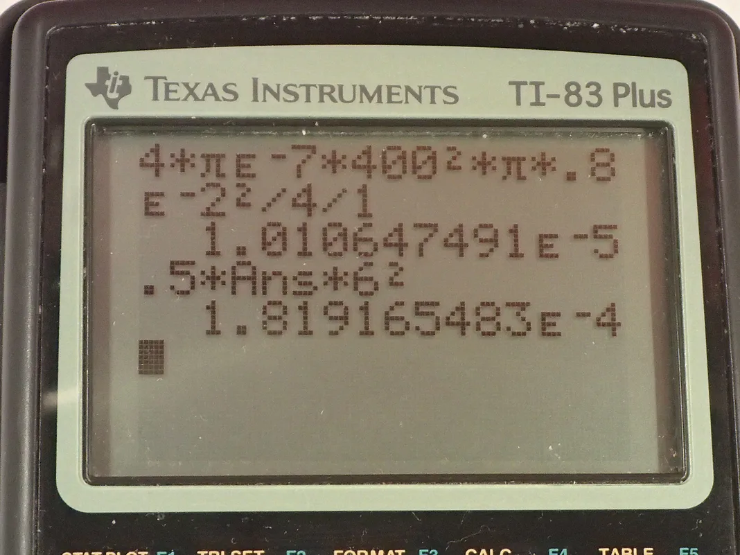 Calculator screenshot
