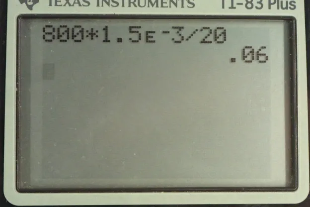 Calculator screenshot
