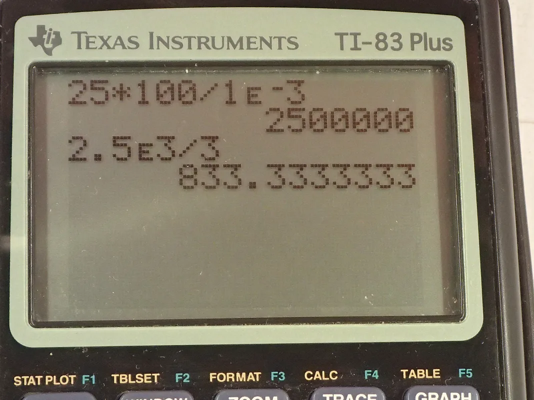 Calculator screenshot