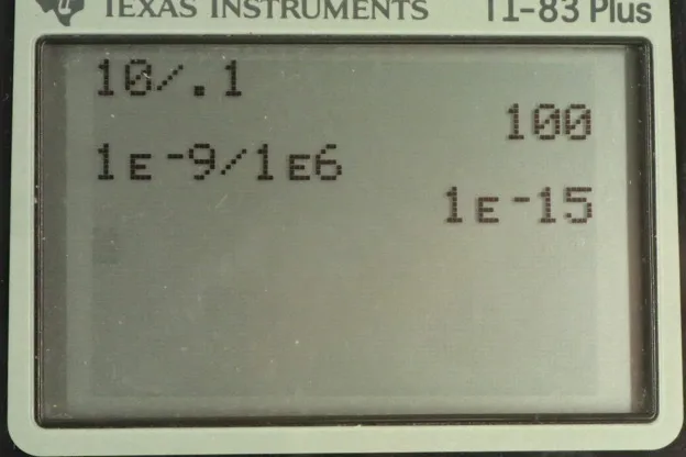 Calculator screenshot
