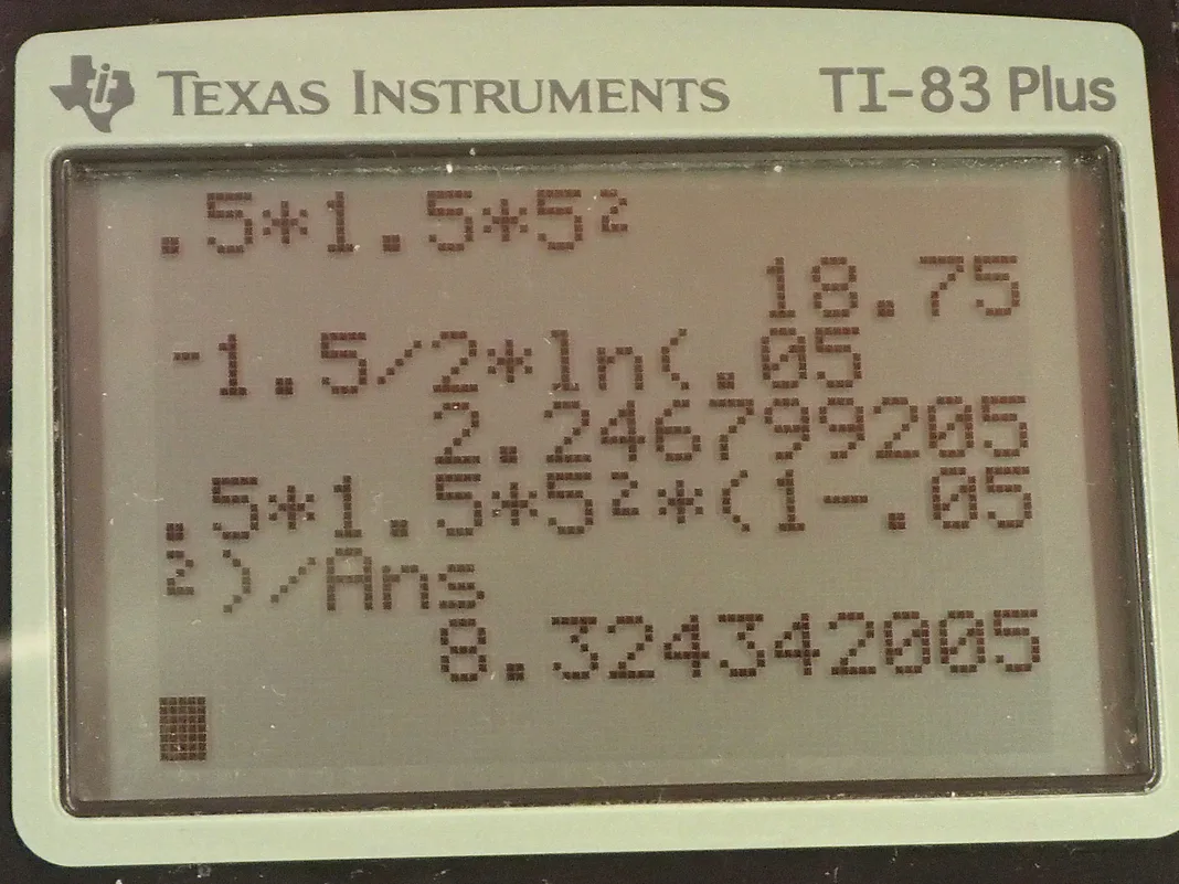 Calculator screenshot