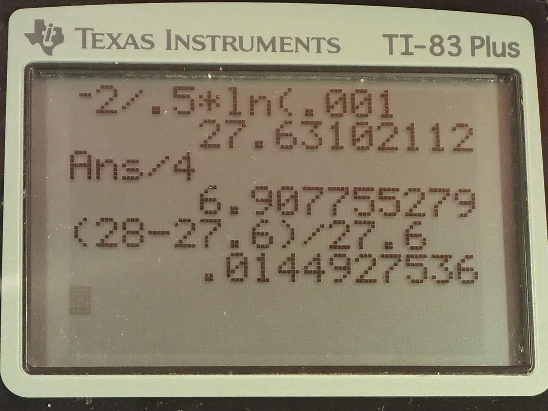 Calculator screenshot