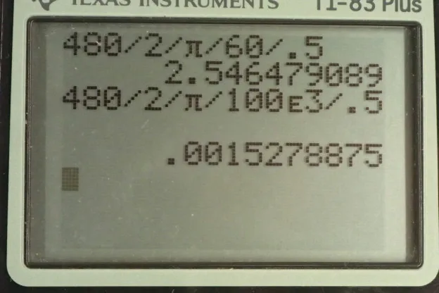 Calculator screenshot