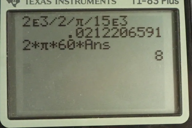 Calculator screenshot