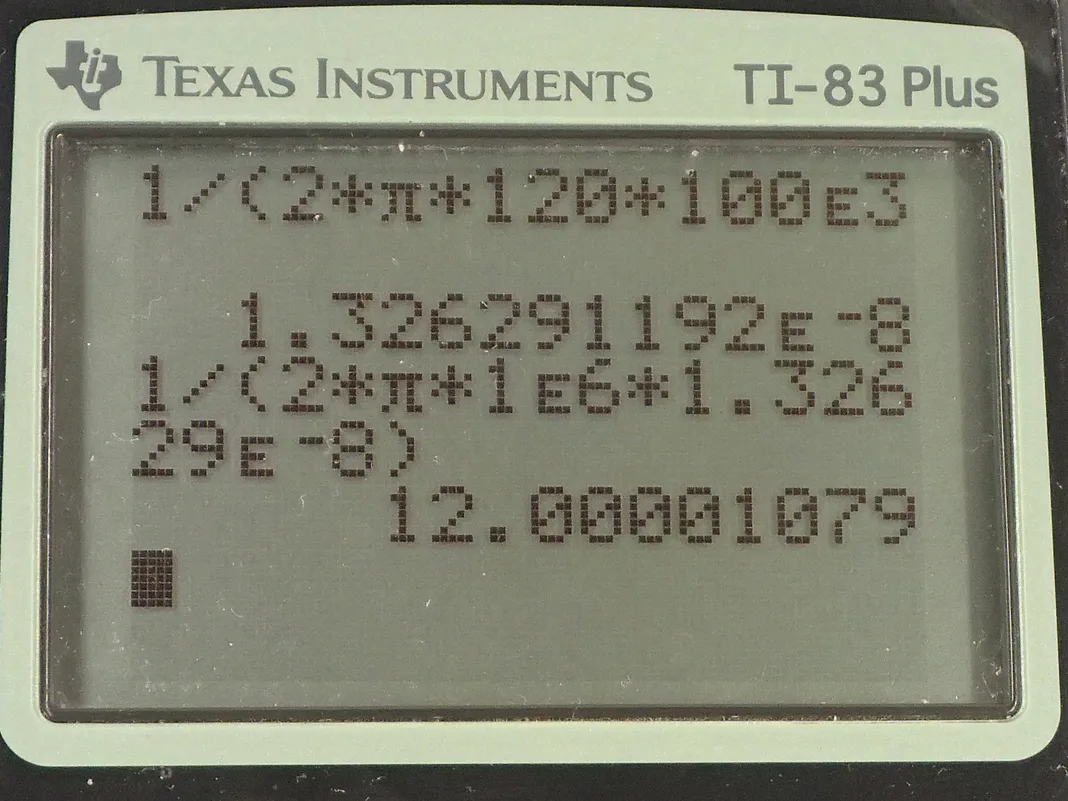 Calculator screenshot