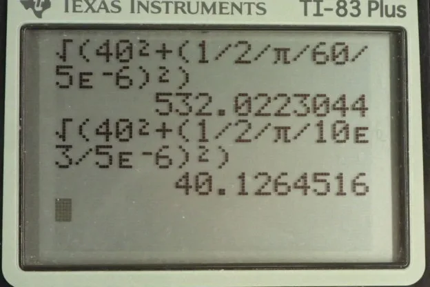 Calculator screenshot