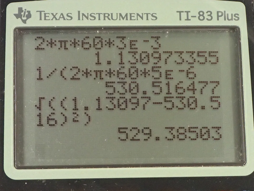 Calculator screenshot