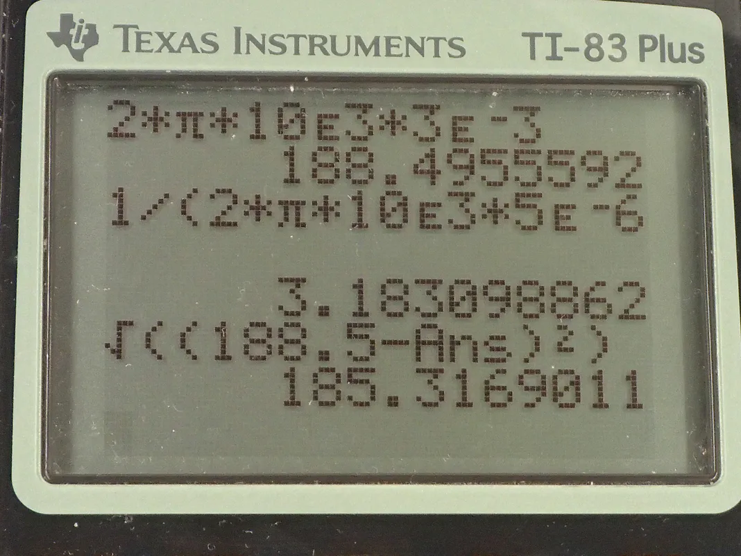 Calculator screenshot