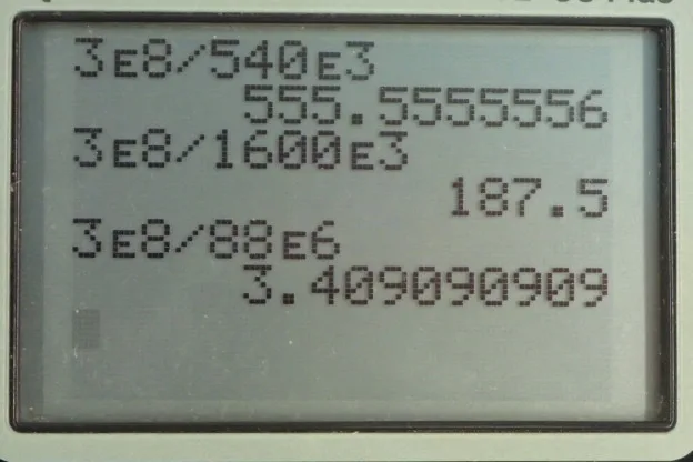 Calculator screenshot