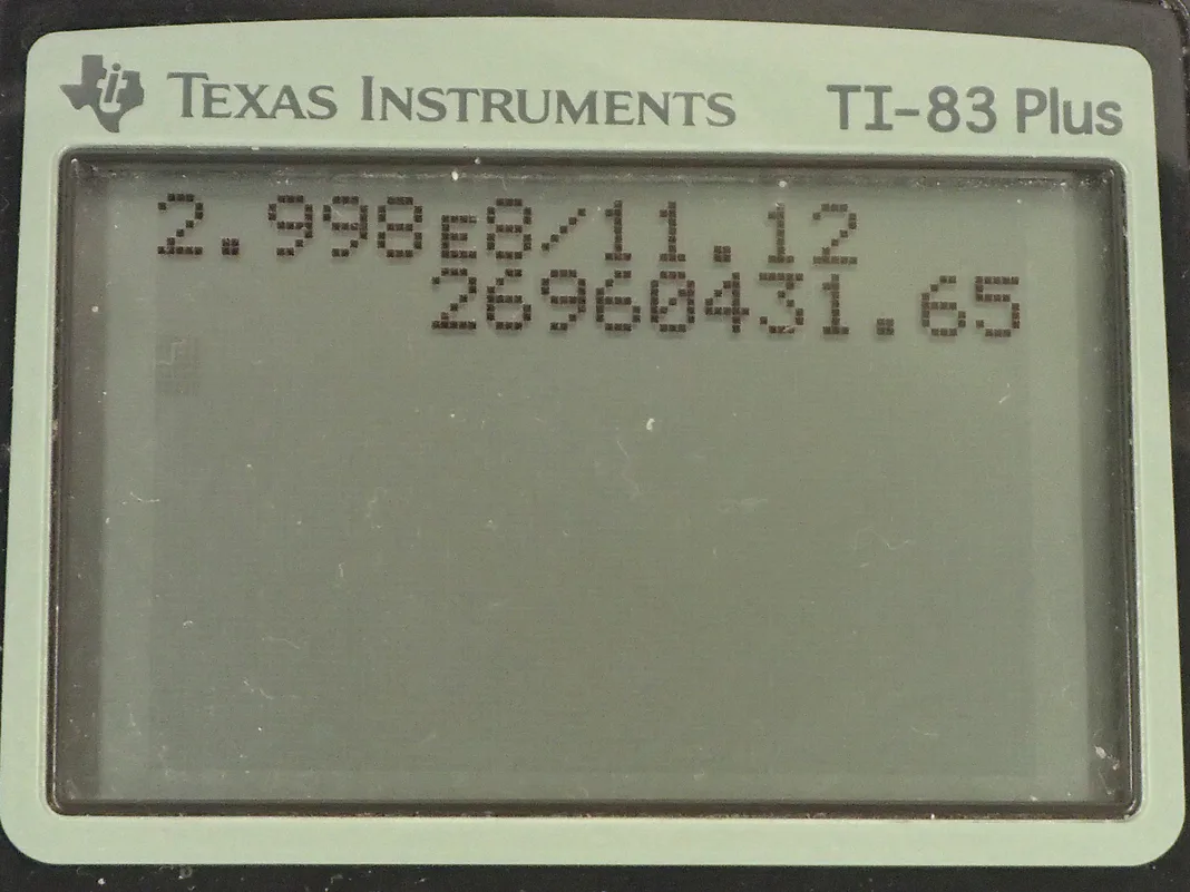 Calculator screenshot
