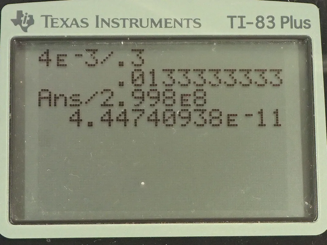 Calculator screenshot