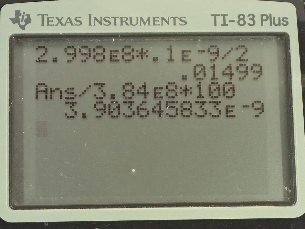 Calculator screenshot