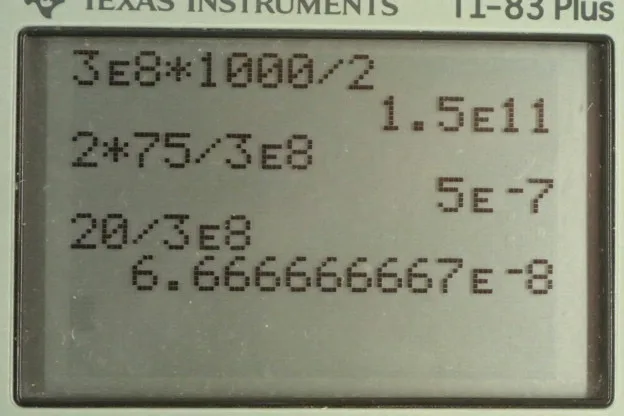 Calculator screenshot