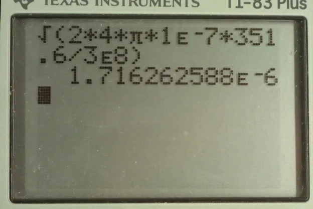 Calculator screenshot