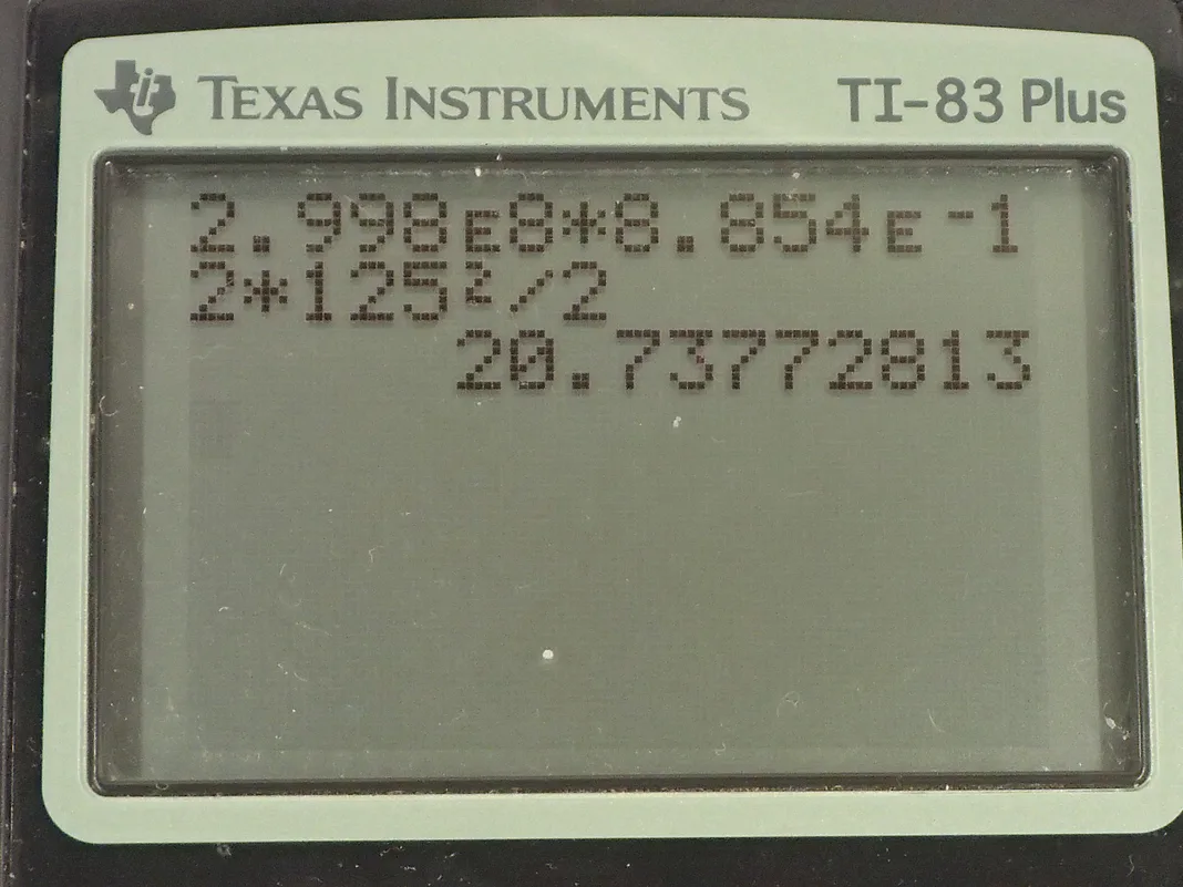 Calculator screenshot