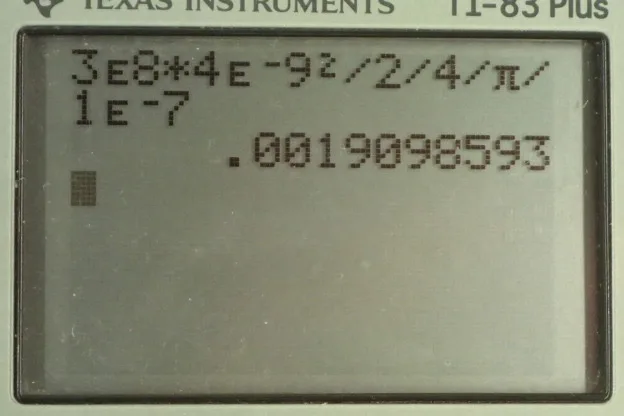 Calculator screenshot